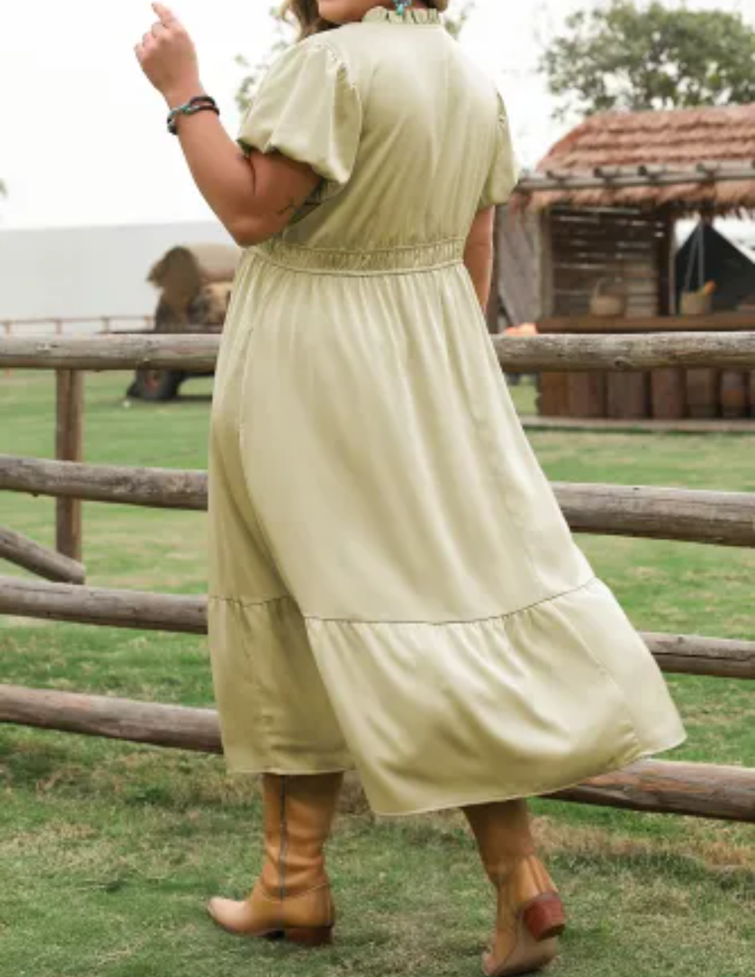 Puff Sleeve Dress