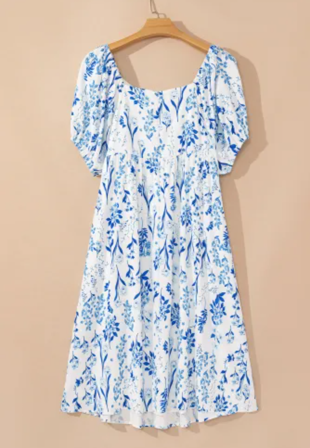 Sky Blue Midi Dress