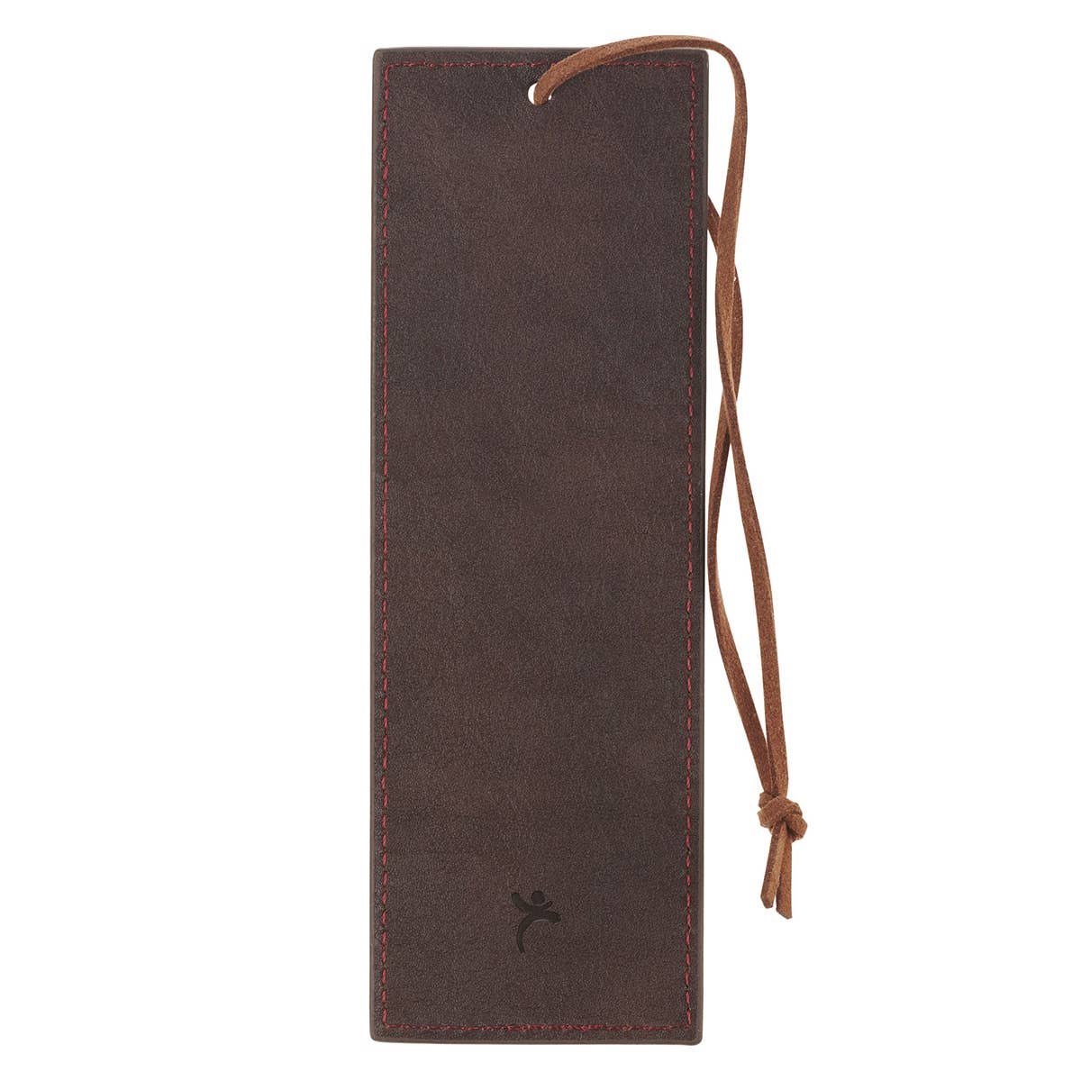 Bookmark Faux Leather Brown Man of God 1 Tim. 6:11