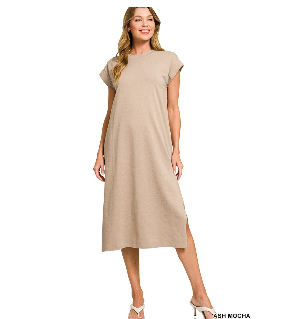 Zenana Round Neck Short Sleeve