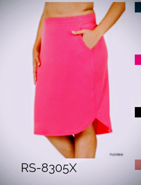 Zenana Plus Sports Skirts