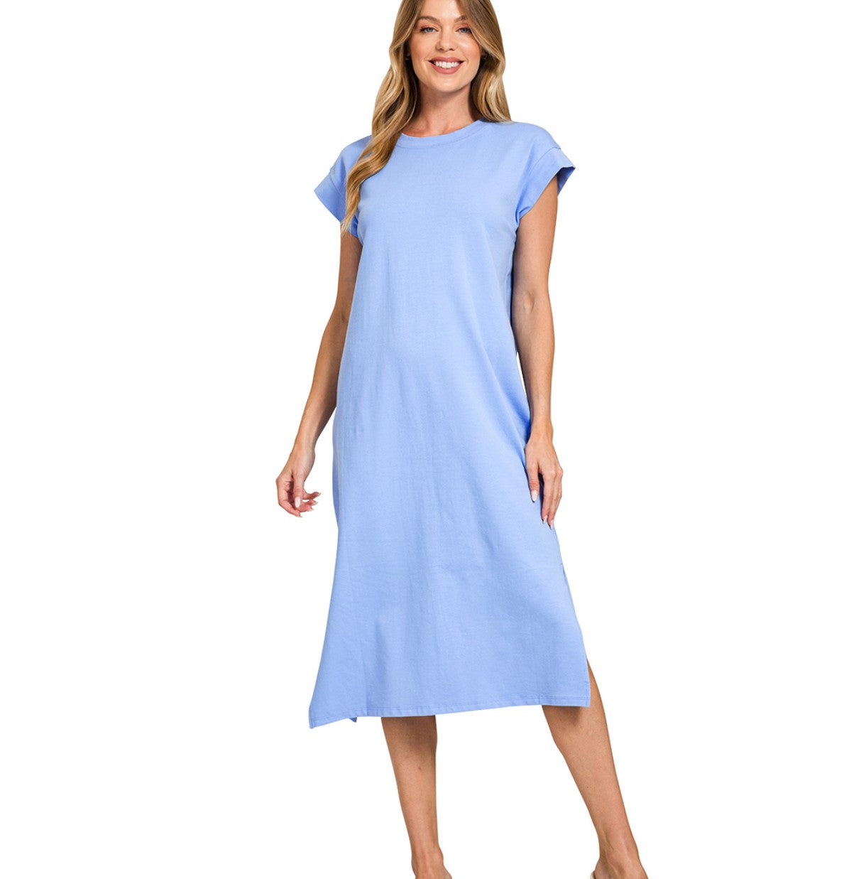 Zenana Round Neck Short Sleeve