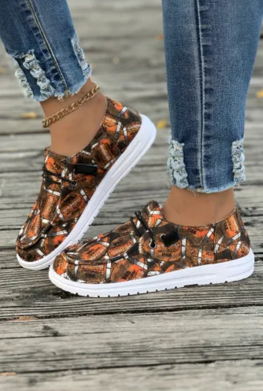 Football Printed Shoes